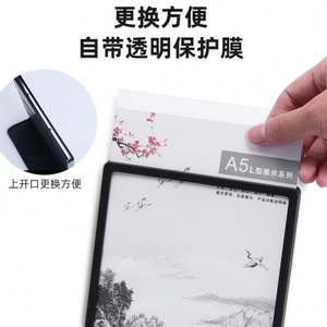 Portacarteles de ABS/Acrílico con Base para Mesa y Tablero Publicitario para las Industrias de Comercio y Bebidas - Product Image 3