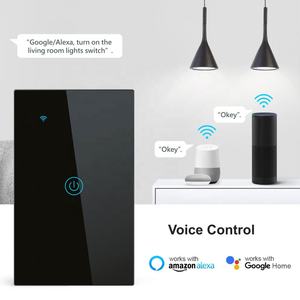 Interruptor Táctil WIFI Inteligente Tuya de 1 Grupo, Actualizado en <span class=keywords><strong>2023</strong></span>, Modelo PST-TY-U1 - Product Image 2