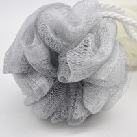 Nouvelle mode éponge en maille de pouf de bain en luffa riche en bulles/doux éponge de bain en mousse bouffée de couleur mélangée