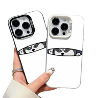 Coques de téléphone antichoc amusantes pour chiens pour iPhone 17 Air 16 15 Plus Pro Max 14 13 12 11 X – Housse de protection arrière anti-chute personnalisée