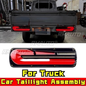 Feux arrière clignotants et de freinage 24/12V dynamiques à LED pour camion, étanches, avec signal de recul pour poids lourds, bus, caravanes et camping-cars - Product Image 1