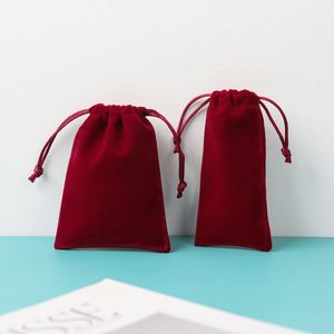 Bolsas de Tela de Felpa Resistentes al por Mayor con Cordón, Bolsas de Cosméticos, Bolsas para Joyería y Bolsas de Regalo - Product Image 6
