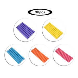 Juego <span class=keywords><strong>de</strong></span> 30 Rulos para <span class=keywords><strong>Permanente</strong></span> en Frío para <span class=keywords><strong>Mujer</strong></span>, 5 Colores, Más Vendidos, Precio al por Mayor, Uso Comercial en Peluquerías - Product Image 4
