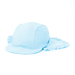 Protection solaire à rabat pour bébé Upf50 Chapeau de plage pour bambins personnalisé pour l'extérieur Chapeaux d'été pour bébé de 3 ans pour filles avec protection des oreilles et du cou - Product Image 6
