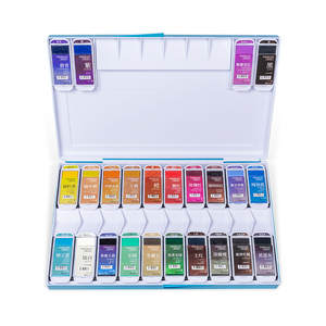 Juego de Pinturas de Acuarela Profesional Superior de 80 Colores, Bandeja de Colores Extra Grande - Product Image 3