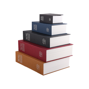 Livre Secret Anti-vol 5 pièces, avec clé ou combinaison, <span class=keywords><strong>coffre</strong></span>-<span class=keywords><strong>fort</strong></span> Secret, boîte de collecte de l'argent - Product Image 3