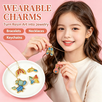 Kit de manualidades con colgantes de resina DIY, gama creativa para mayoristas, colección para revendedores, selección de catálogo global de reventa