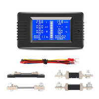 Testeur de batterie multifonctionnel, compteur Coulomb, compteur de courant et de tension, compteur d'électricité, compteur de puissance et de consommation d'énergie