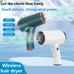 Pengering rambut tanpa kabel cerdas isi ulang daya, pengering rambut penata rambut nirkabel, pengering rambut tanpa kabel isi ulang daya USB - Product Image 2