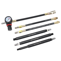 Kit de 28 outils de remplacement de joints d'étanchéité de soupape de bloc-cylindres en acier jaune sans démontage pour véhicules BMW - Moteur spécialisé