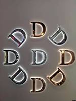Enseigne LED personnalisée pour entreprise, enseigne en lettres LED, enseigne en acrylique rétroéclairée 3D pour salons de beauté, logo mural, enseignes électroniques