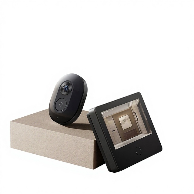 Mijia Smart Cat Eye 2 3MP HD Camera 940nm Infrared Night Vision Intercom Doorbell Two-Way Voice Call 5-Inch 720P Screen 180