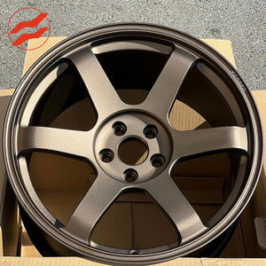 Jantes forgées personnalisées SW Te37 5x112 5x120 5x114.3 18 19 20 pouces 6061-T6 en alliage forgé pour <span class=keywords><strong>NISSAN</strong></span> GTR R34 LMGT4 - Product Image 2