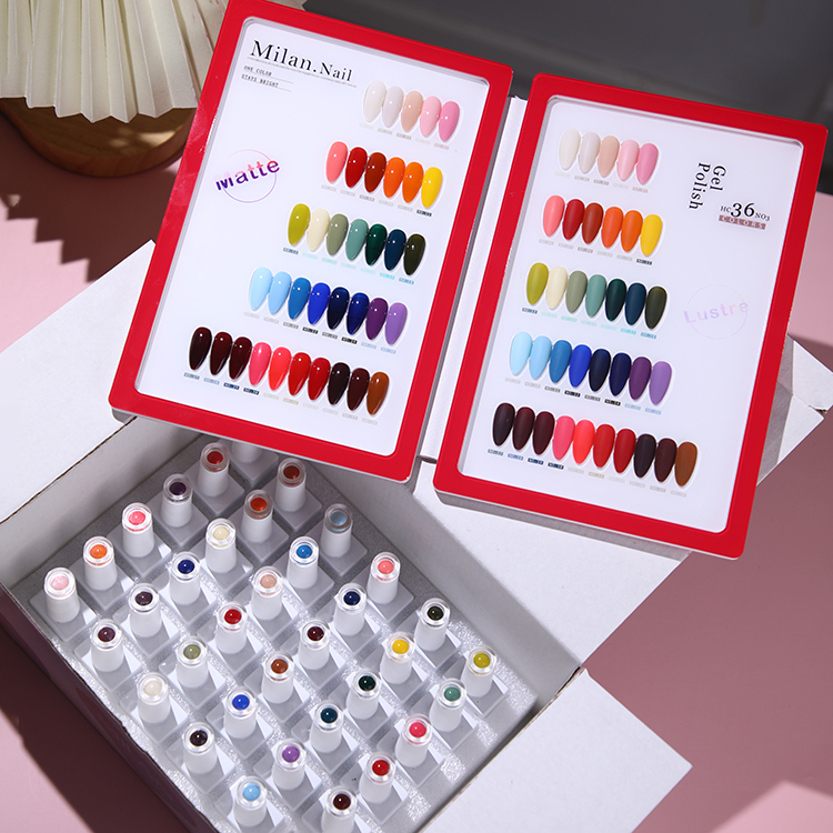 Esmalte de uñas gel set 36 colores
