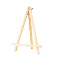 Various Sizes Children Painting Learning Wooden Easel Stand Art Easel with Adjustable Tilt
