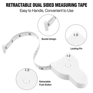 Cinta métrica para el cuerpo Cinta métrica corporal de autoajuste Cinta métrica retráctil - Product Image 5