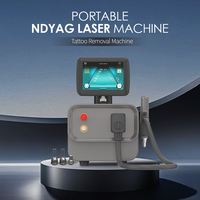 Machine de suppression de tatouage au laser Nd Yag Q-switched portable haute puissance 300W pour le traitement de la peau