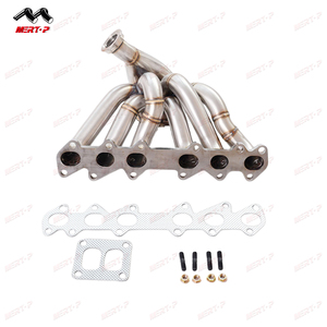 MERTOP ท่อเหล็กสแตนเลส304 3.0มม.,หนาสำหรับ Yota Su Pra 93-98 2JZ-GTE ท่อคู่ Tur Bo T4 - Product Image 1