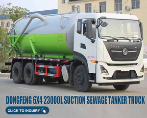 รถดูดสิ่งปฏิกูล Dongfeng 6X4 23000 ลิตร ยูโร 4 ดีเซล เกียร์ธรรมดา ใหม่ สำหรับงานหนัก 180 กิโลวัตต์/245 แรงม้า ระบบดูดสิ่งปฏิกูล - Product Image 4