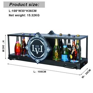 <span class=keywords><strong>Svip</strong></span> นำเสนอขวดโลหะไฟ LED ไนท์คลับสำหรับแชมเปญรถซีดานแสดงเหล้าในงานปาร์ตี้ถังน้ำแข็งสุดหรูสำหรับใส่เครื่องดื่ม - Product Image 6