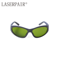 Lunettes de sécurité laser NDYAG certifiées CE EN207, à transmission de 33 %, avec diodes Alexandrite pleine monture non revêtues, pour la protection des yeux et des cheveux