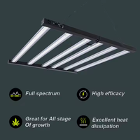 720W Led Opvouwbare Dimbare Led-Plant Kweeklicht Vol Spectrum Voor Plantengroei Binnenshuis