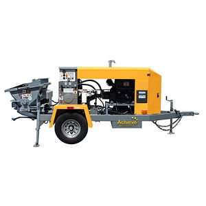 HBT40 Calcestruzzo Stazionario Pompa Rimorchio Pompa Su Misura Su Misura Made ZOOMLION HBT40.10.60RS - Product Image 1