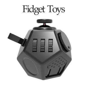 Adultes Fidget Toys Dés en silicone pour le soulagement de l'anxiété Antistress & <span class=keywords><strong>Attention</strong></span> Focus Plastic Gaming & Stress Relief Toys - Product Image 3