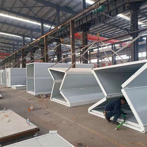 Vente directe usine de maison conteneur extensible de 20 pieds, préfabriquée, micro-mobilisable, résidentielle, bureau, toilettes - Product Image 1