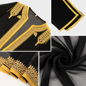 2026 Meilleure Vente Luxe Opulent Jubba Arabe Musulmane pour Hommes, Robe Longue Maxi à Manches Longues avec Broderie Dorée, style Arabie Saoudite et Qatar - Product Image 6