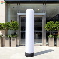 Colonne lumineuse LED gonflable pour événements, publicité et décorations de piliers