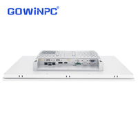 PC de contrôle professionnel HD 21,5 pouces avec Windows 10, Intel Celeron, SSD+HDD, DisplayPort pour des images premium, double LAN