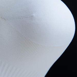 Chaussettes de cyclisme athlétiques personnalisées, chaussettes de vélo amusantes, respirantes, tricotées, techniques, performance estivale, chaussettes de cyclisme mi-mollet avec revers au bas - Product Image 4
