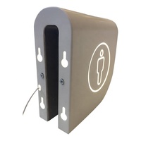 Toilettes ou toilettes acrylique femmes toilette signe doux toilette porte signe plaque toilettes signes pour porte