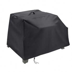 Pizza Oven Protector for Propane Gas Charcoal <b>BBQ</b> <b>Grills</b> 420D Silver-Coated Three-in-One Waterproof Dustproof Cover for Outdoor - Product Image 1