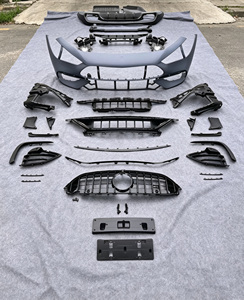 Kit carrosserie <span class=keywords><strong>CLE</strong></span> pour <span class=keywords><strong>Mercedes</strong></span> Benz Classe <span class=keywords><strong>CLE</strong></span> C236 W236 pour CLE53 AMG, pare-chocs avant, calandre, diffuseur, embout pour kit carrosserie CLE53 - Product Image 2