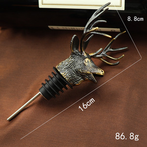Usine existante moule animal 3D forme aérateur de vin verseur acier inoxydable animaux vin verseurs - Product Image 5