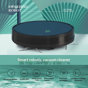 Robot aspirateur intelligent 3-en-1 : aspirateur, serpillière et nettoyeur à sec/humide, recharge automatique pour la maison - Product Image 3