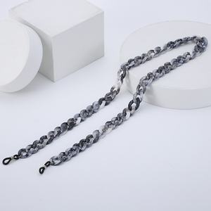 Cadena para <span class=keywords><strong>Gafas</strong></span> <span class=keywords><strong>de</strong></span> Sol y Lectura <span class=keywords><strong>de</strong></span> Acrílico Colorida Estilo Retro Británico para Mujer, Correa para Colgar <span class=keywords><strong>Gafas</strong></span> al Cuello - Product Image 6