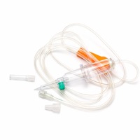 Equipo de Infusión de Bureta de Alta Calidad, Tubo Transparente Estéril, Equipo de Infusión Intravenosa Médico Desechable