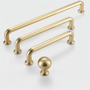 Poignées d'armoire en alliage de Zinc noir et or rose réglables boutons de tiroir poignées de <span class=keywords><strong>porte</strong></span> de placard de cuisine <span class=keywords><strong>commode</strong></span> de meubles de mode - Product Image 3