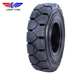 Neumático sólido de alta calidad de proveedor Chino 8,25-12 8,15-15 para neumáticos industriales de uso de montacargas