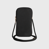 Pochette de luxe vert avocat personnalisée pour téléphone portable large chaîne métallique épaisse en acrylique petits sacs à bandoulière en cuir PU pour femmes