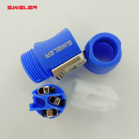 Bühnenbeleuchtungskabel Großbildschirm-LED-Display-Stromkabel 3-poliger Lautsprecher-Blau-Stecker Powercon-Kabel Stecker-zu-Stecker Verlängerungskabel