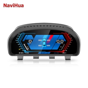 หน้าจอแสดงผลดิจิตอล LCD สำหรับรถยนต์ Navihua แผงหน้าปัดรถยนต์ LCD จอแสดงผลเสมือนจริงสำหรับ BMW 5 6 7 X3 X4 X5 X6 F10 F12 F25 F26 F15 F16 - Product Image 3