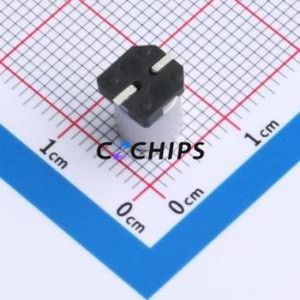 Condensador Electrolítico de Aluminio Híbrido Sólido-Líquido VGYC0771E101MVCG SMD, D6.3xL7.7mm 100uF 20% 25V 6.3mm - Product Image 2