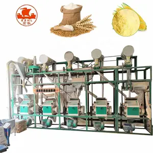 Automatic Powder Grinder Cassava Corn Maize Wheat Flour Milling Making Machine