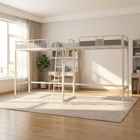 Lit superposé en métal de conception chinoise pour dortoirs scolaires et appartements