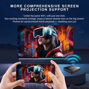 Topleo <span class=keywords><strong>TV</strong></span> Box Android, Receptor de <span class=keywords><strong>TV</strong></span> Android 16 con Wifi 6, Personalizado, Smart Android 4k <span class=keywords><strong>TV</strong></span> Box - Product Image 6