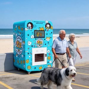 Estación de Baño para Mascotas Todo en Uno, Totalmente Automática, con Control Táctil, Autoservicio, Limpieza, Secado y Peluquería - Product Image 1